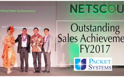 Netscout Outstanding Sales Achievement FY 2017
